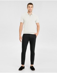 Tarocash - Darius Zip Knit Polo