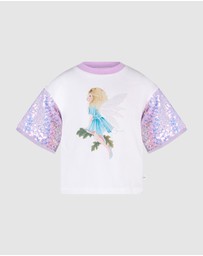 Fleur Harris - Silky's Shimmer Sweet Tee in Lilac
