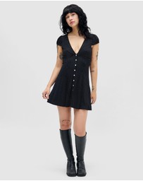 BDG By Urban Outfitters - BDG Kiki Polka Dot Tea Dress