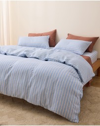 Sheet Society - Eve Linen Quilt Cover Set