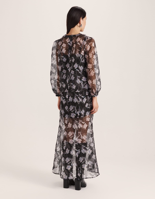 SABA - Primrose Silk Organza Top