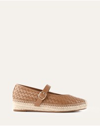 Jo Mercer - Elsie Woven Flat Espadrilles