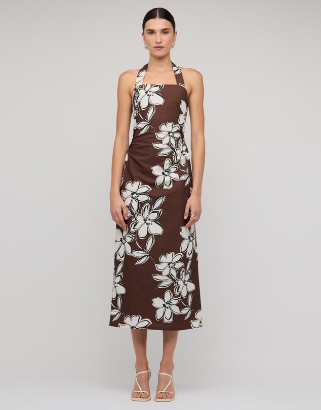 Staple the Label - Elara Halter Midi Dress