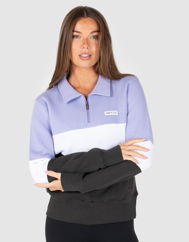 UNIT - UNIT Ladies Coco Half Zip Sweater
