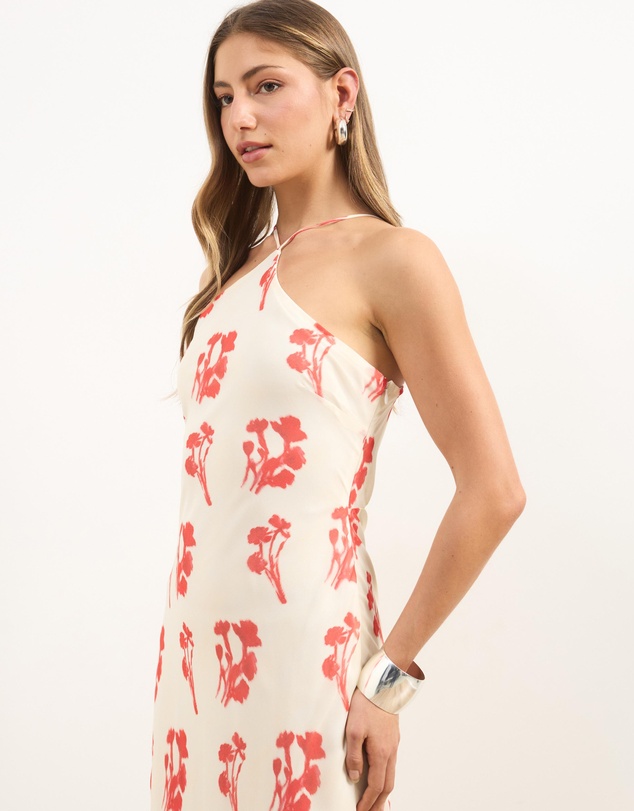Atmos&Here - Elisa Halter Neck Maxi Dress
