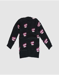 OOVY - Chatting Teeth Kids Cardigan
