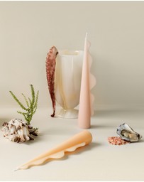 Black Blaze - Seaweed Pillar Candle