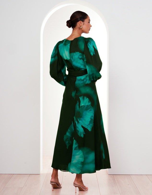 Pilgrim - Lucille V-neck Maxi Dress