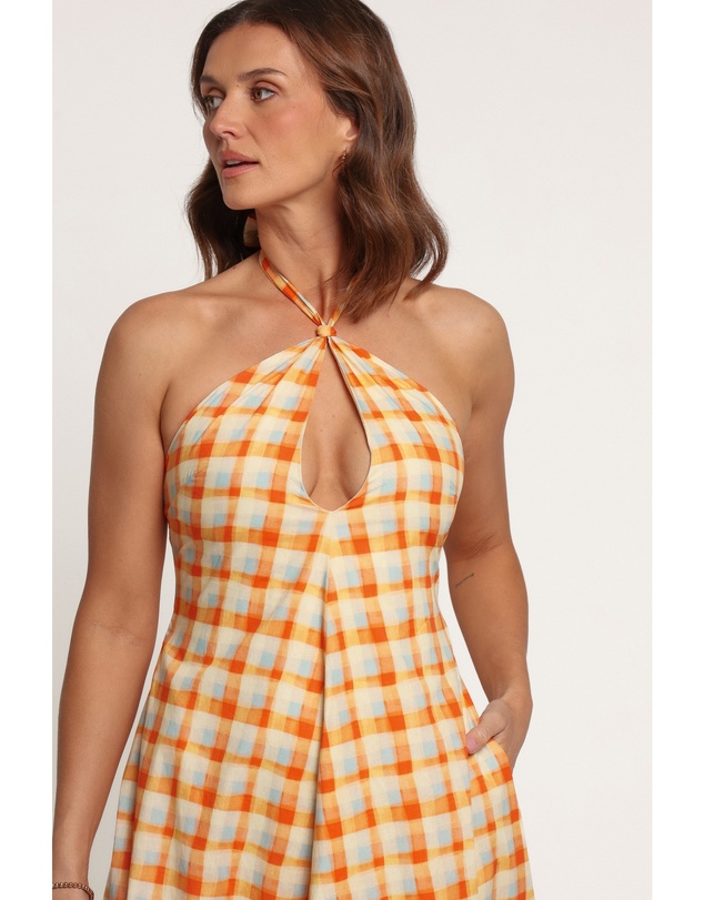 Petal & Pup - Costello Maxi Dress - Multi Orange