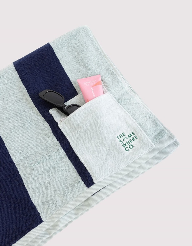 The Somewhere Co - Riviera Premium Beach Towel