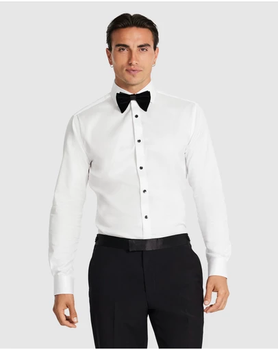 Tarocash - Egyptian Cotton Tuxedo Shirt