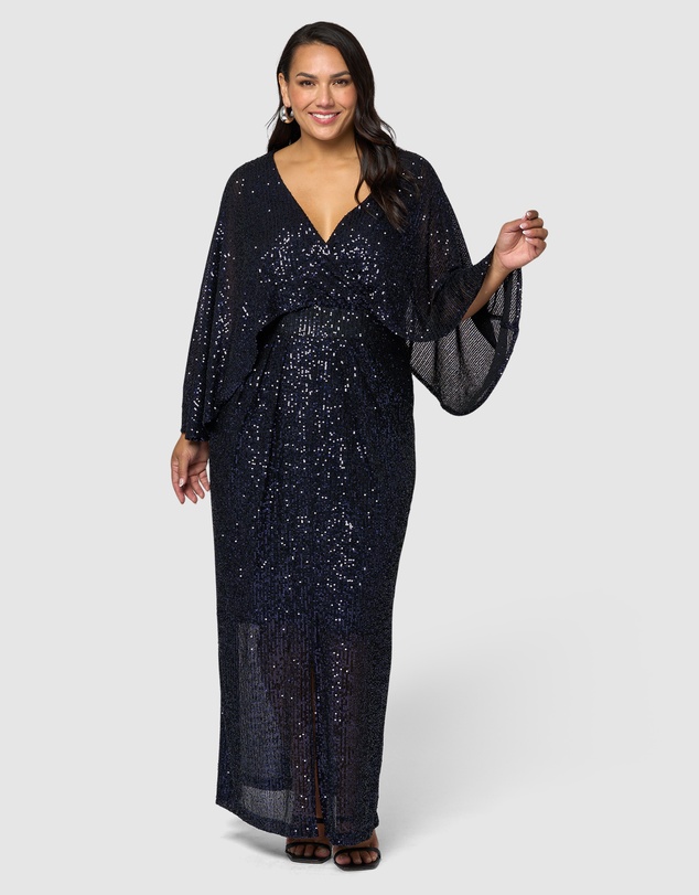 Pink Dusk by Curve Project - Red Carpet Ready Maxi Dress