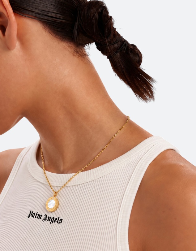 Palm Angels - Impronta GP MOP&Studs Necklace
