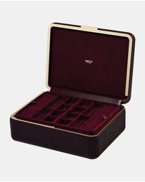 Wolf - Wolf Bella Large Jewellery Box Bordeaux