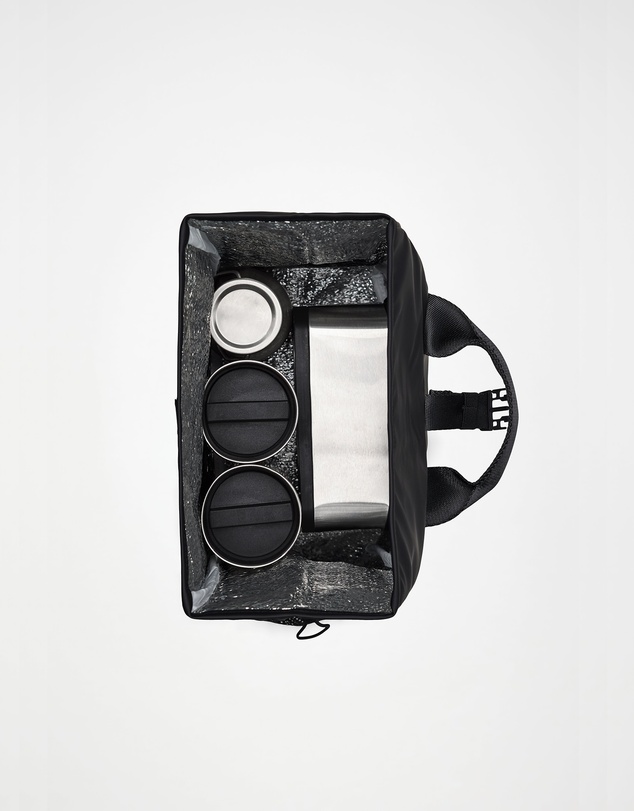 RAINS - Lunch Bag Large Black