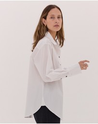 Cloth & Co. - The Split Back Shirt | White