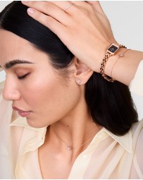 Daniel Wellington - Quadro Mini Arch 3-Link Onyx Sunray RG