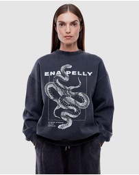 ENA PELLY - Vintage Snake Sweatshirt