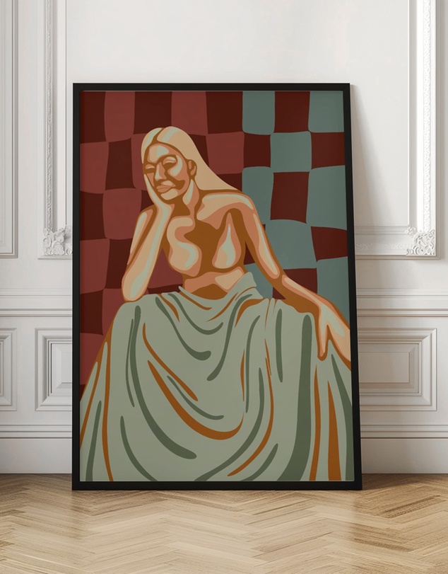 Olive et Oriel - KH Studio - Christina II by Karla Hyman Art Print