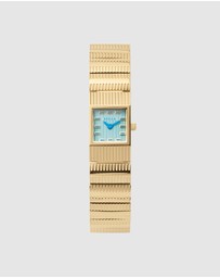 Breda - Groove Metal Bracelet Watch, 16MM