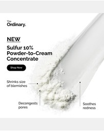 The Ordinary - Sulfur 10% Powder-to-Cream Concentrate