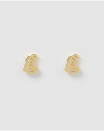 Izoa - Little Letter G Stud