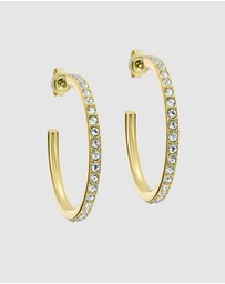 Ted Baker - CLANCI: Medium Crystal Hoop Earrings