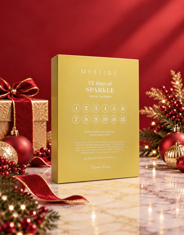 Mestige - 12 Days of Sparkle Advent Calendar - Embellished with crystals by Swarovski®