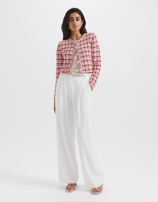 SABA - Camelia Jacquard Cardigan