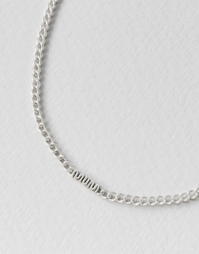 SAINT VALENTINE - MUM Chain Necklace - Silver