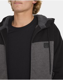 Volcom - Mens Division Lined Zip Up Hoodie