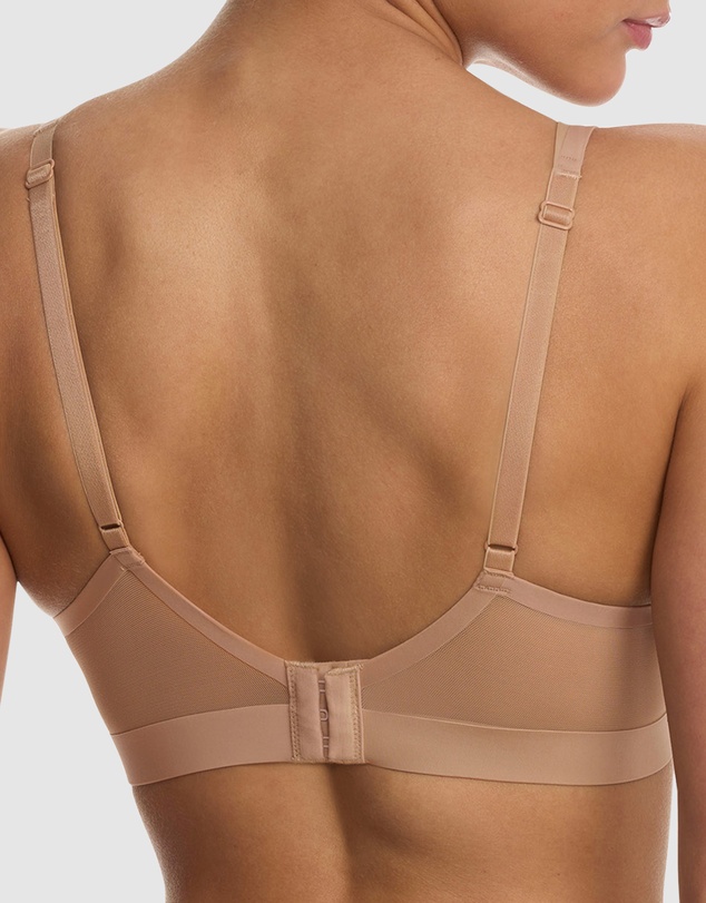 Natori - True Zen Lightly-Padded Mesh Plunge T-Shirt Bra