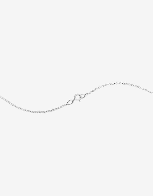 Michael Hill - Q Initial Necklace with 0.10 Carat TW of Diamonds in 10kt White Gold