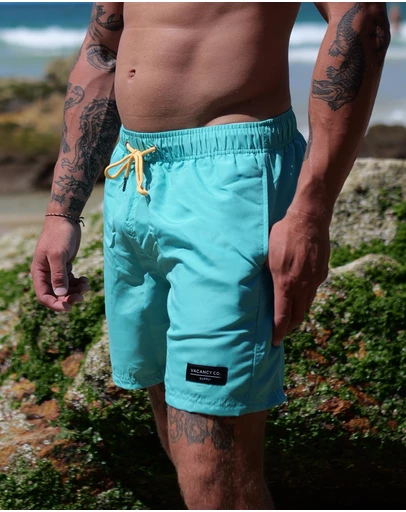 Vacancy Co - Sea Foam Swim Short