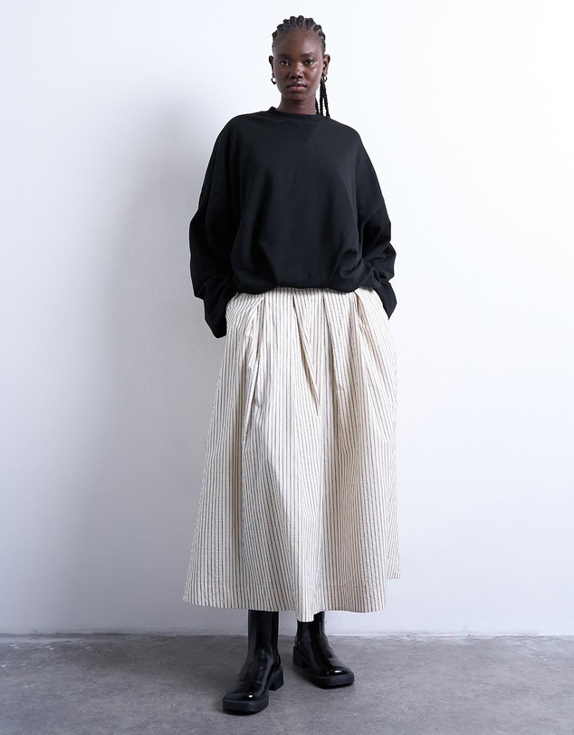 TOPSHOP - Balloon Hem Sweat