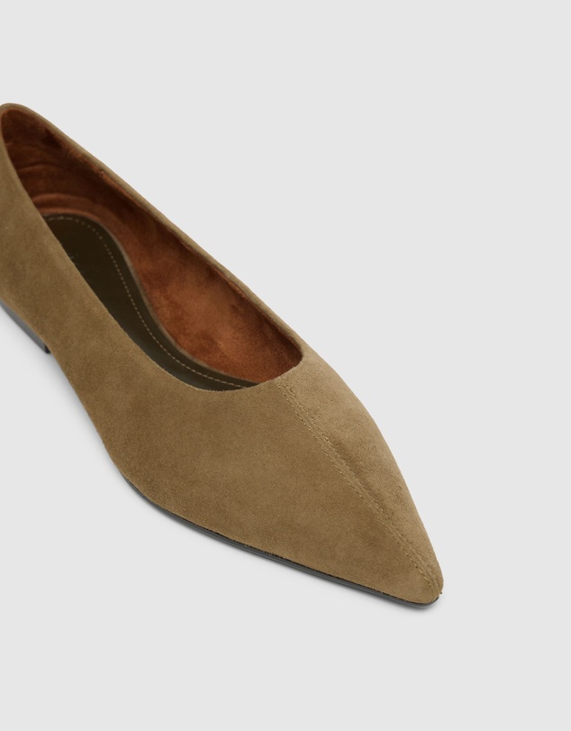 Oxford - Reece Suede Pointy Flat