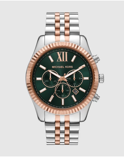 Michael Kors - Lexington Two Tone Chronograph Watch