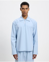 SUNNEI - Longsleeve Polo With Zip