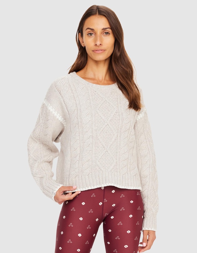 The Upside - Xanthe Crew Neck Knit Sweater