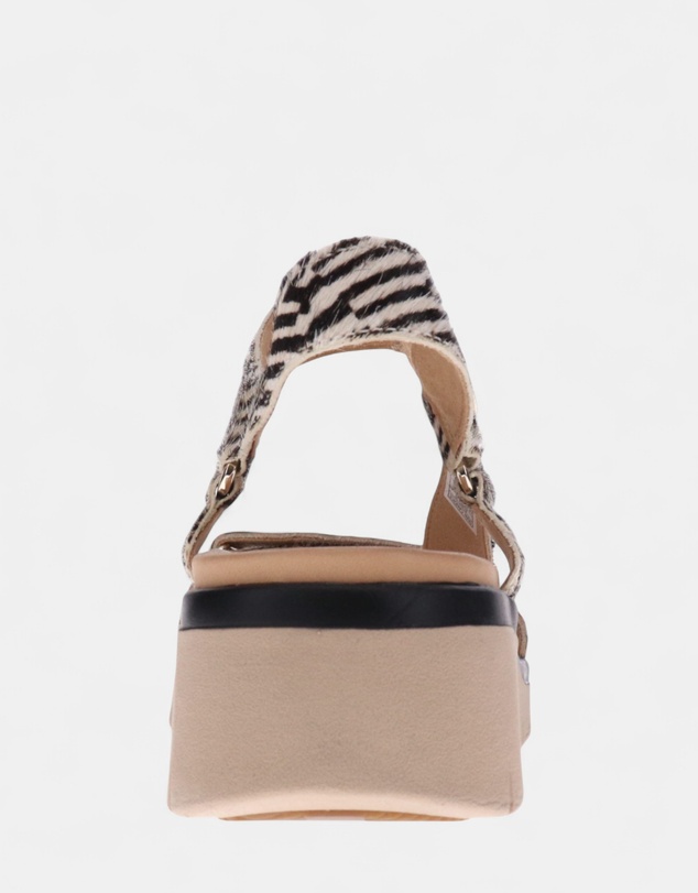 Mia Vita - Candice Sandal - Leopard Multi