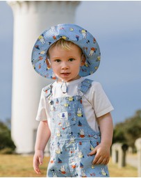 Kynd Baby - Miffy Broad Brim Hat in Harbor Blue