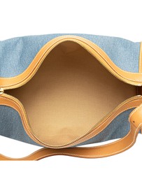 Pre-Loved by Azura Reborn - Pre-Loved Denim and Calfskin Sac Doremi 33