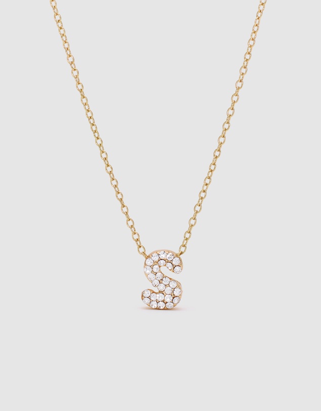 Seed Heritage - Initial Jewel Bubble Necklace