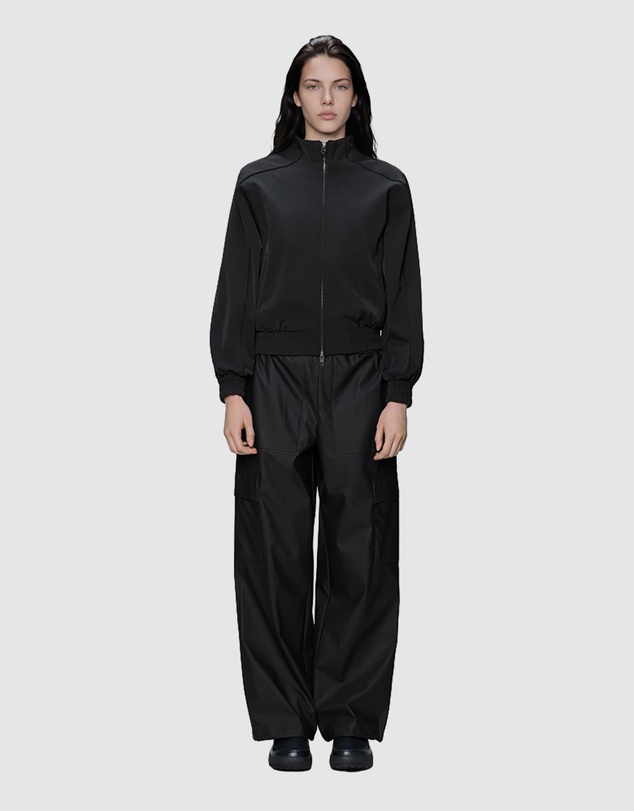 RAINS - Tech Woven Track W Jacket Black