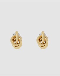 Skagen - Moderne Stak Gold Earring