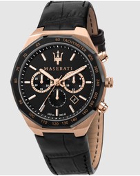 Maserati - Maserati Stile Black Chronograph
