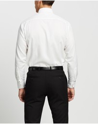 Van Heusen - Euro Tailored Fit Herringbone Shirt