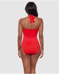 Miraclesuit Swimwear  - Rock Solid Utopia Wired Halter One-Piece Shaping Swimsuit