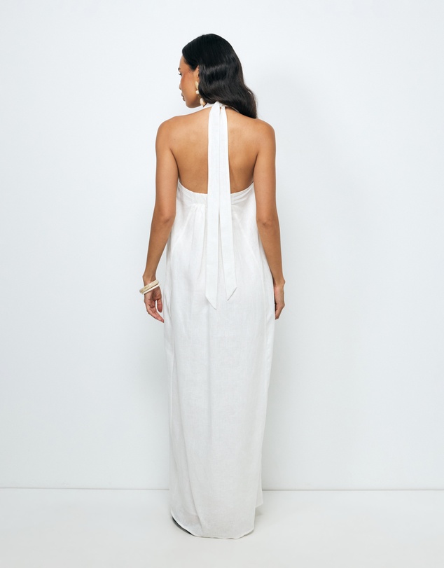 AERE - Dovie Linen Maxi Dress