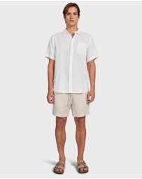 Academy Brand - Stripe Riviera Linen Short